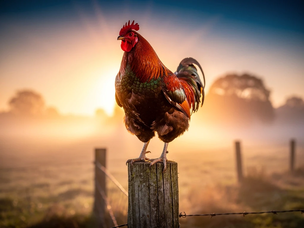 Krafttier Hahn: Stolz, Mut und der richtige Moment