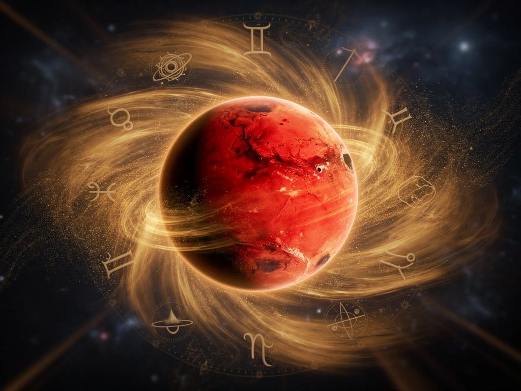 Mars Astrologie: Was der rote Planet zeigt