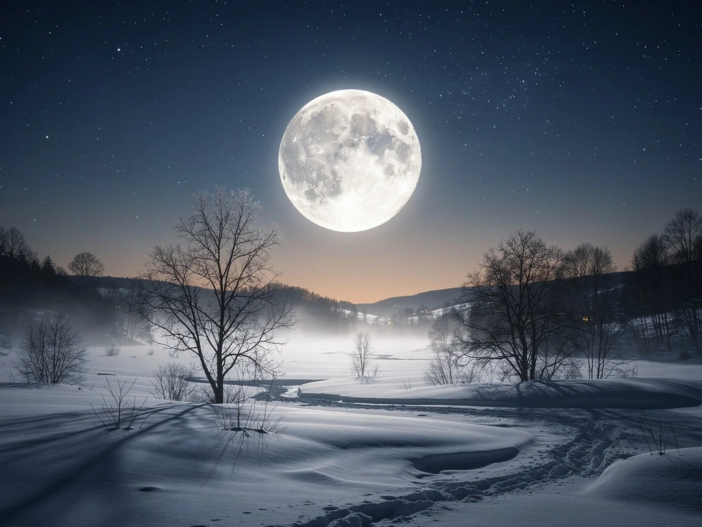 Cold Moon Dezember 2025: Seltener Supermond