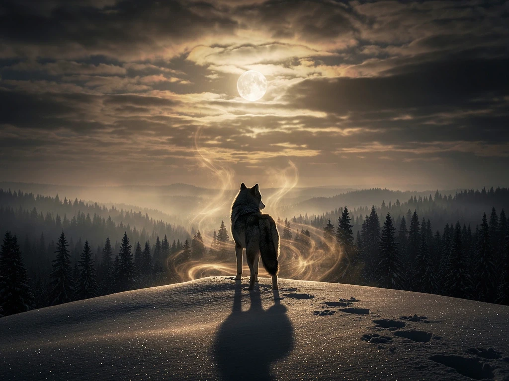 Wolf Krafttier: Was er dir wirklich zeigt