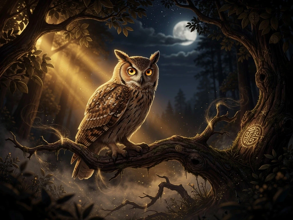 Eule Krafttier: Was die stille Jägerin dir zeigt