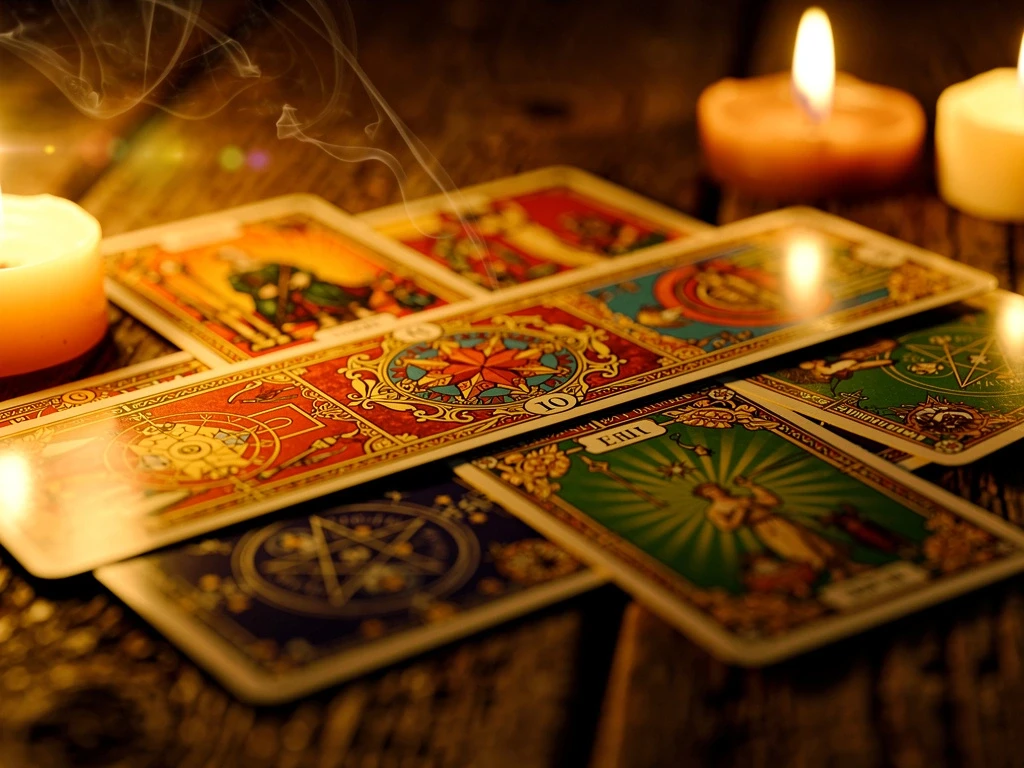 Farben und Elemente beim Kartenlegen deuten