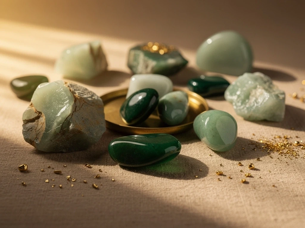Jade Heilstein – Wirkung, Bedeutung und Anwendung