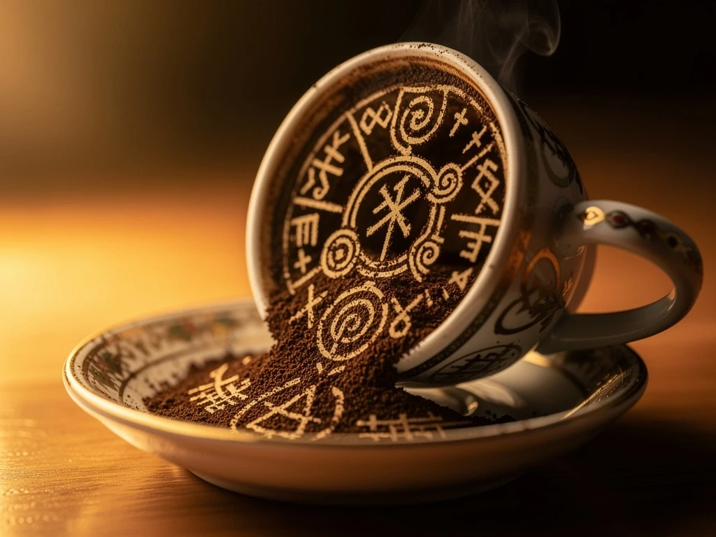 Kaffeetasse wahrsagen: Türkische Kaffeesatzlesung erklärt